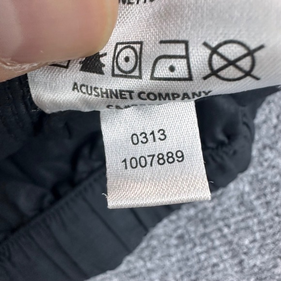 FootJoy 1/4 Snap Pullover Golf Vest Windbreaker Jacket Men's L Black Lightweight - Picture 8 of 12